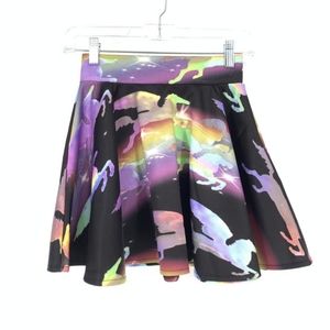 🦄 OMighty - Rainbow Unicorn Pegasus Galaxy Skater Skirt 🦄